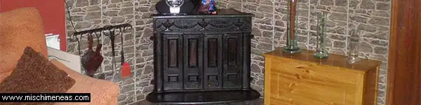 Estufas de leña y distintos modelos de chimeneas