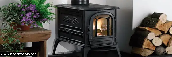 Calefacción económica chimenea de leña