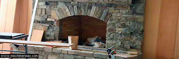 Construcción de chimeneas de leña