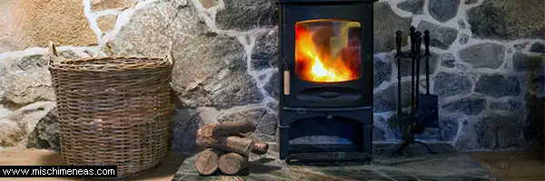 Estufas de leña y chimeneas baratas